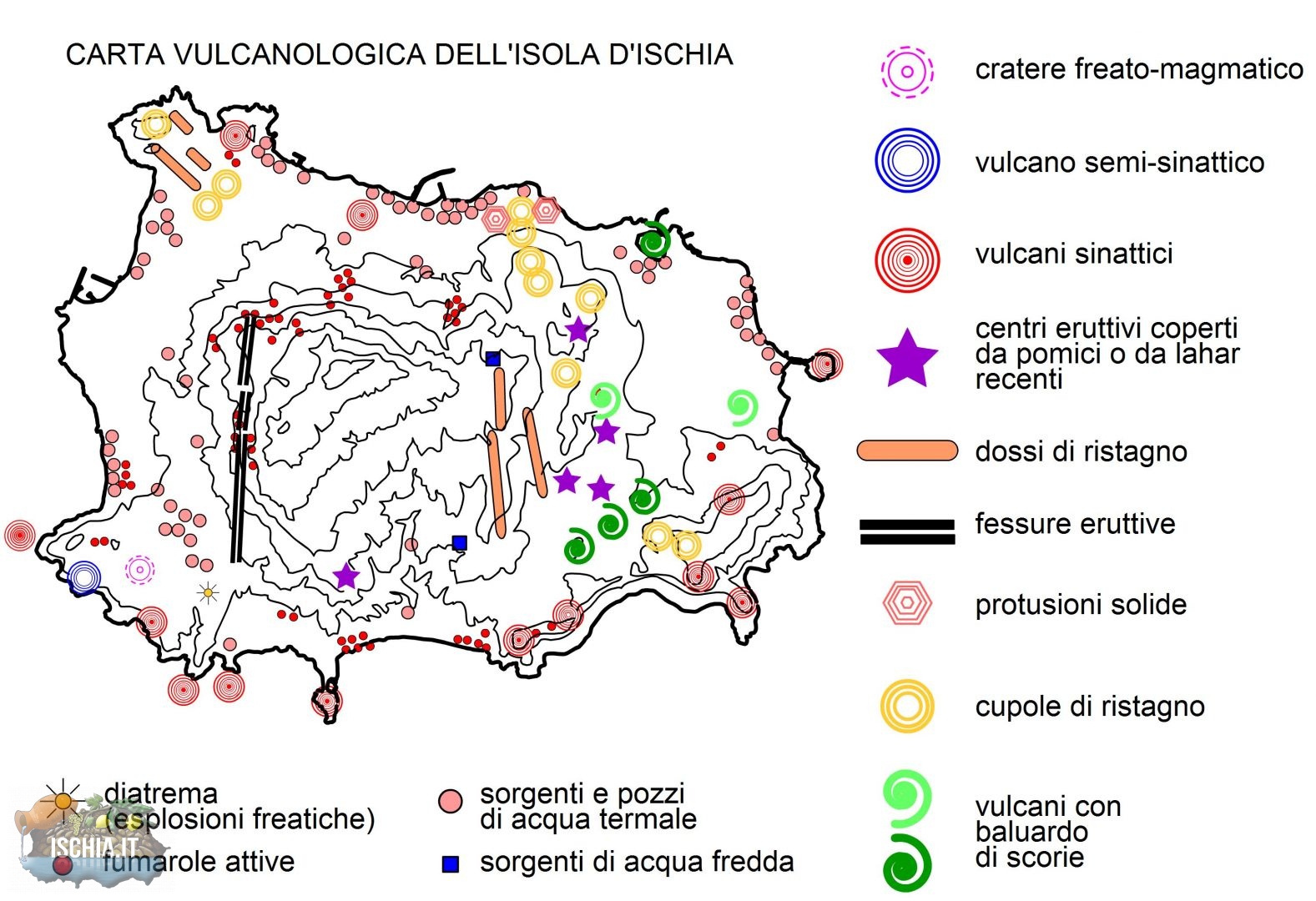 mappa geotermica Ischia